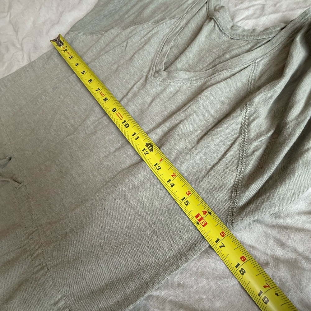 Everyday Light Sage Linen V-Neck Maxi Dress - Picture 6 of 7